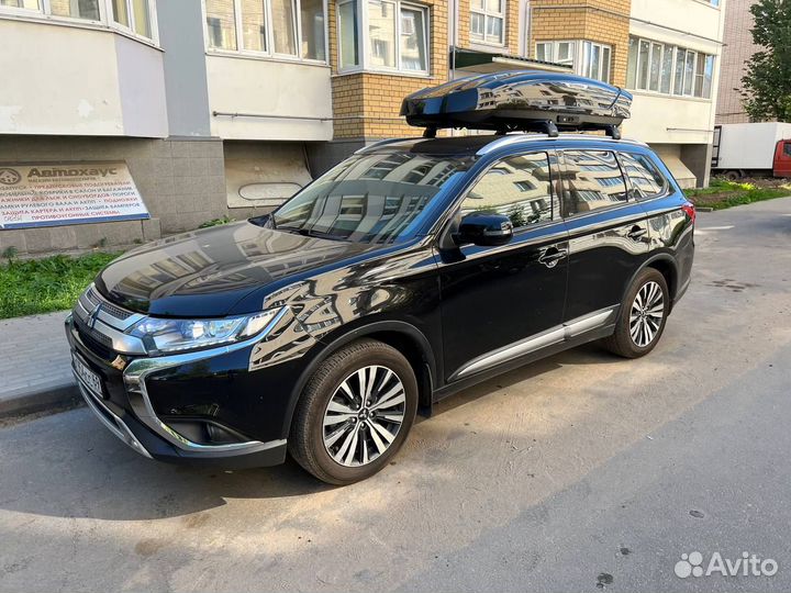 Автобокс Broomer Venture XL 500 л Чёрный металлик