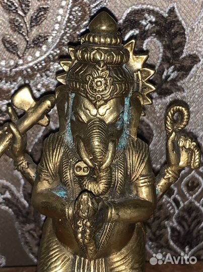 Ганеша статуэтка старинная