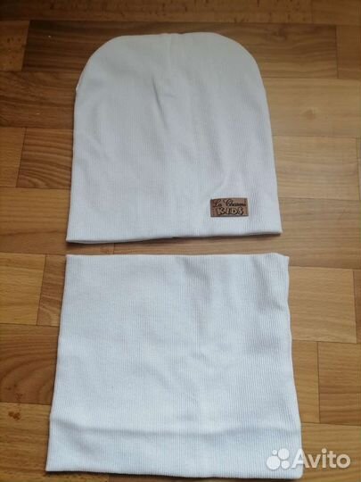 Новый комплект(шапка и снуд)