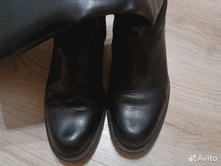 Сапоги женские натуральная кожа39