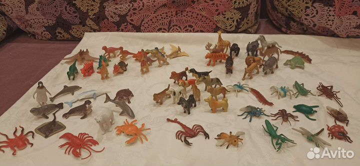 Набор животных 65 штук