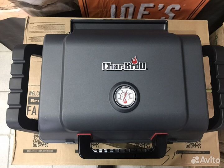 Портативный газовый гриль char-broil X200