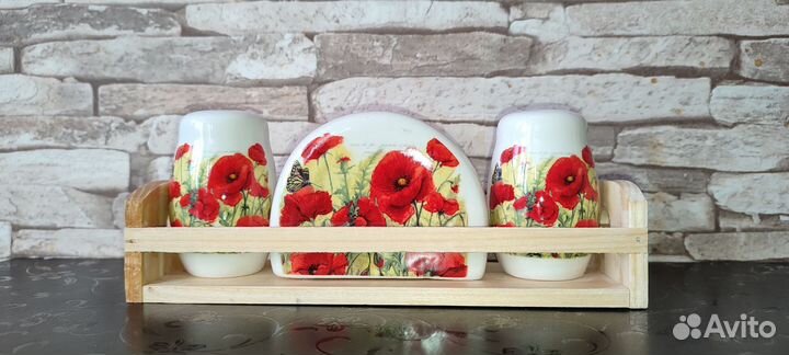 Солонка перечница набор новый