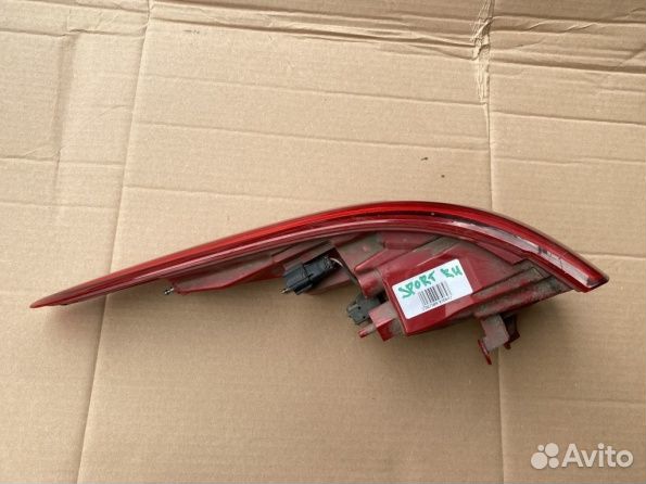 Kia Sportage 4 фонарь задний 2016-2018