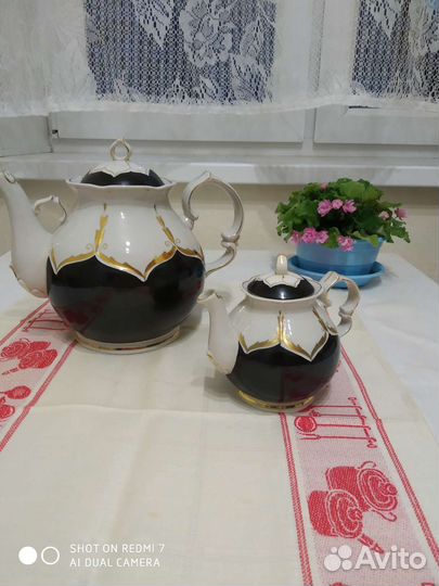 Чайники фарфоровые СССР