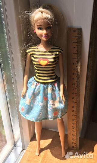 Кукла блондинка.Высота 30 см