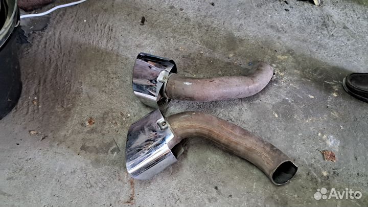 Насадки на глушитель бмв х5е70 4,8