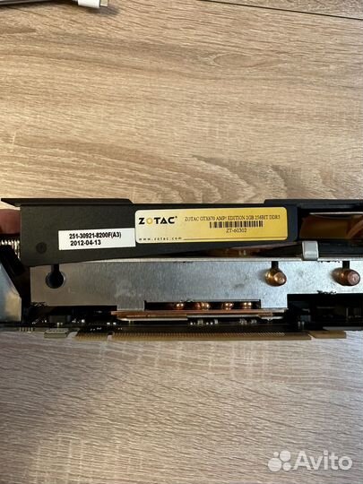 Видеокарта Zotac GeForce GTX 670 AMP