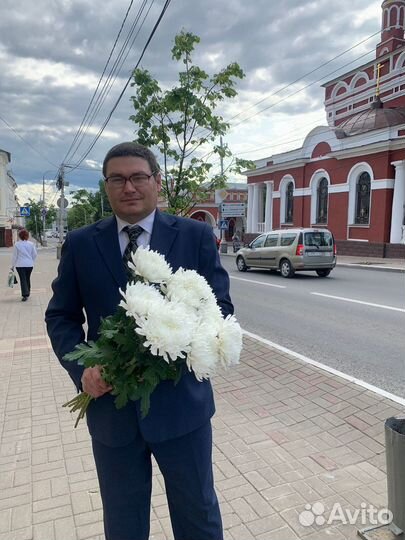 Букет из 9 хризантем с доставкой