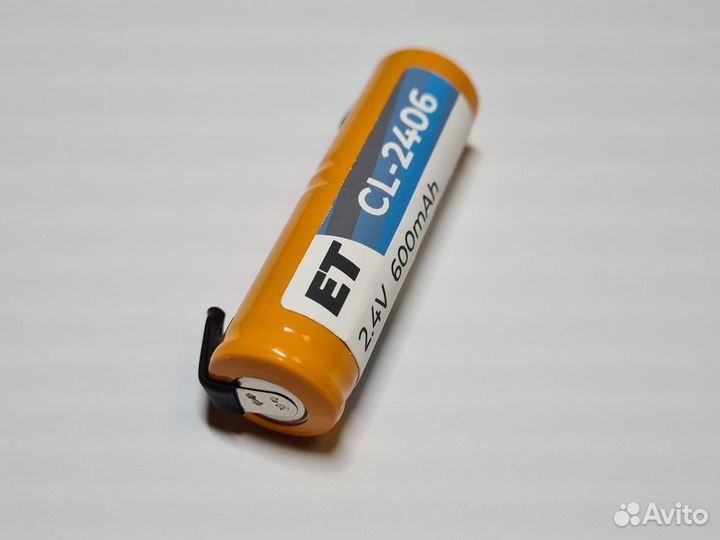 Аккумулятор ET CL-2406 2.4В, 600mAh