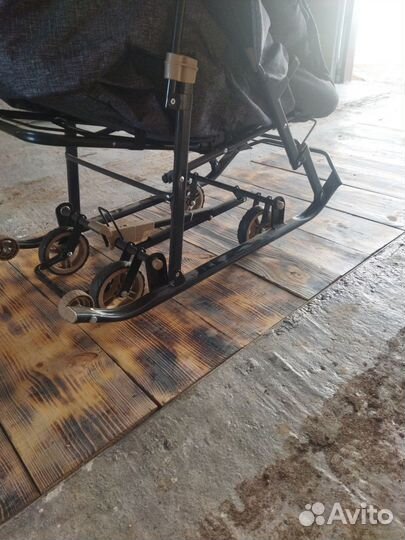 Детские санки коляска бу, коляска