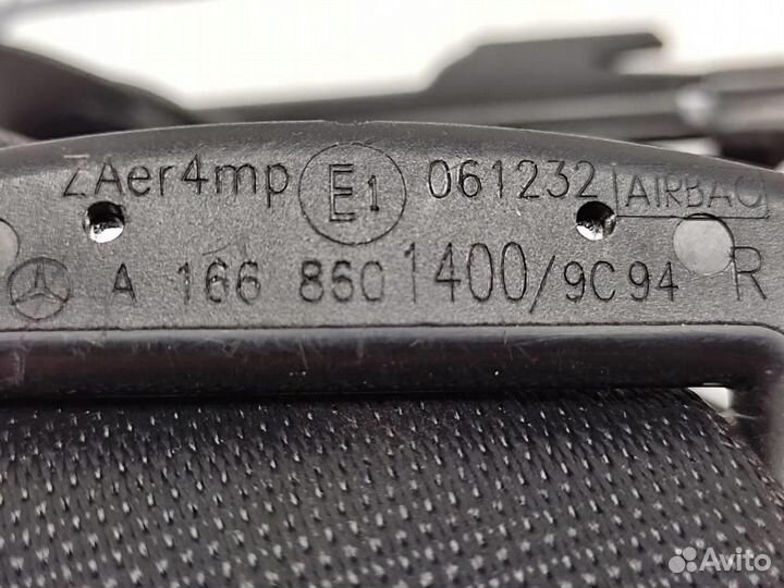 Ремень безопасности передний правый w166 GLE-cla