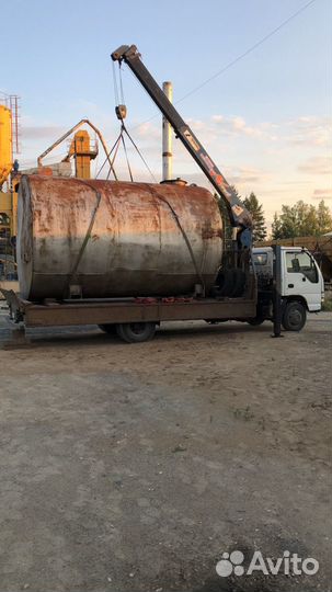 Аренда и услуги манипулятора, стрела 3 т, 10 м, борт 5 т, 5.4 м