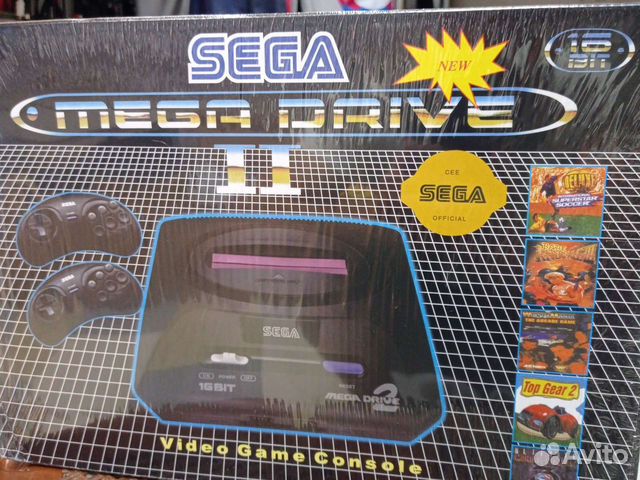 Sega mega drive 2 новая