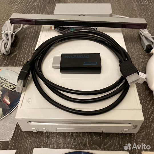 Nintendo wii + 4 игры