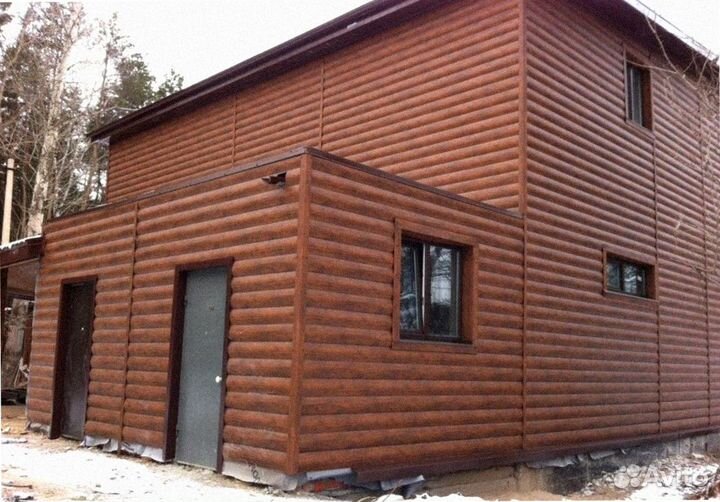 Сайдинг металлический WoodStock