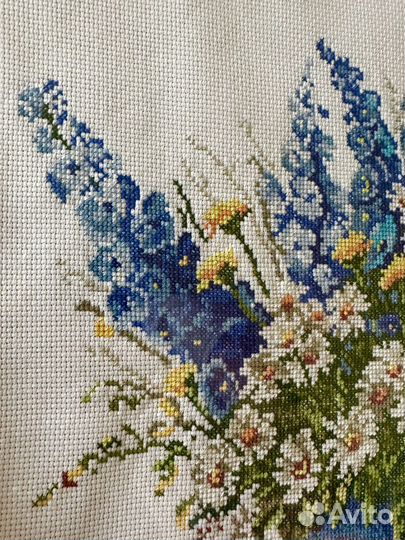 Картина вышитая крестом