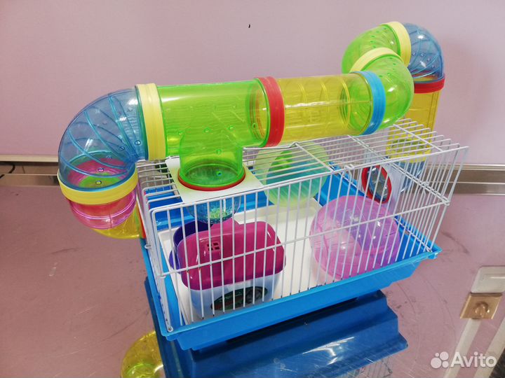 Клетка для грызунов, прогулочный шар, колесо