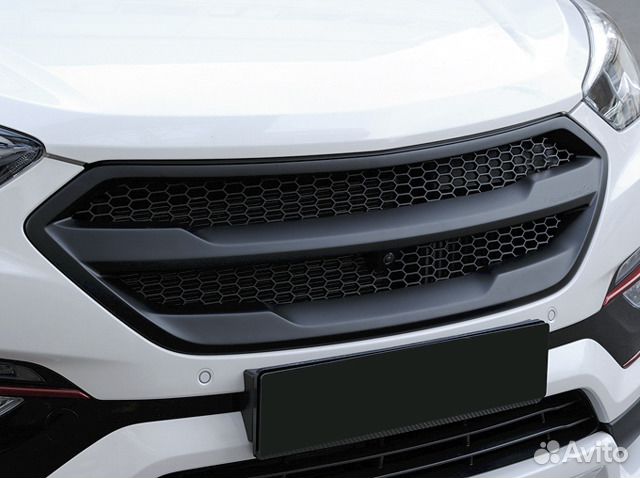Тюнинг решетка радиатора RR на Hyundai Santa Fe DM