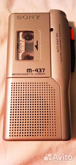 Кассетный диктофон sony