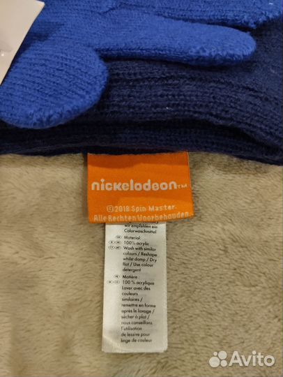 Шарф и перчатки комплектом