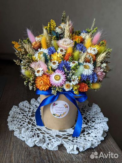 Букетик из сухоцветов