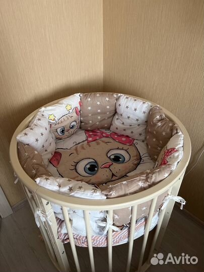 Матрас детский SoftSpace 75x75 см в кроватку