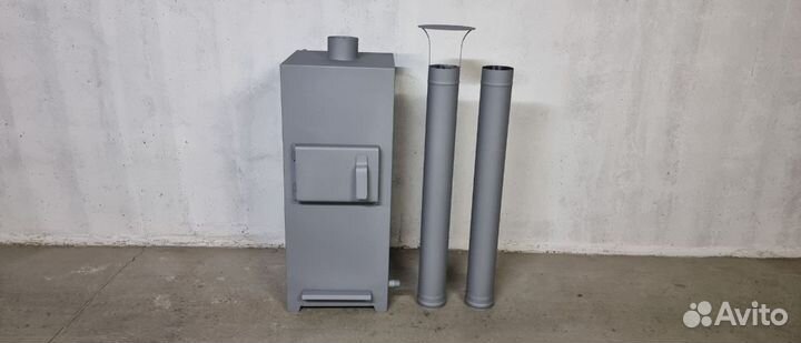 Печь для бассейна на дровах из нержавеющей стали