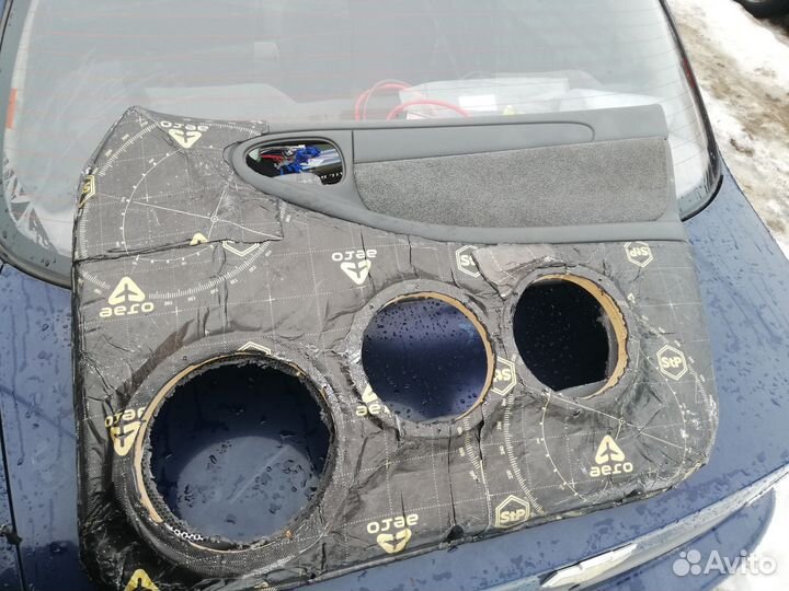 Обшивка дверей на Шевроле Ланос