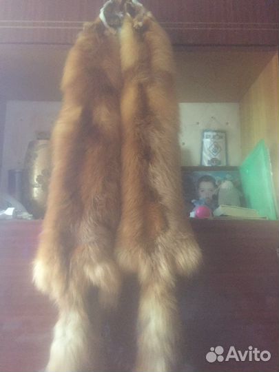 Шкурка лисы выделанные