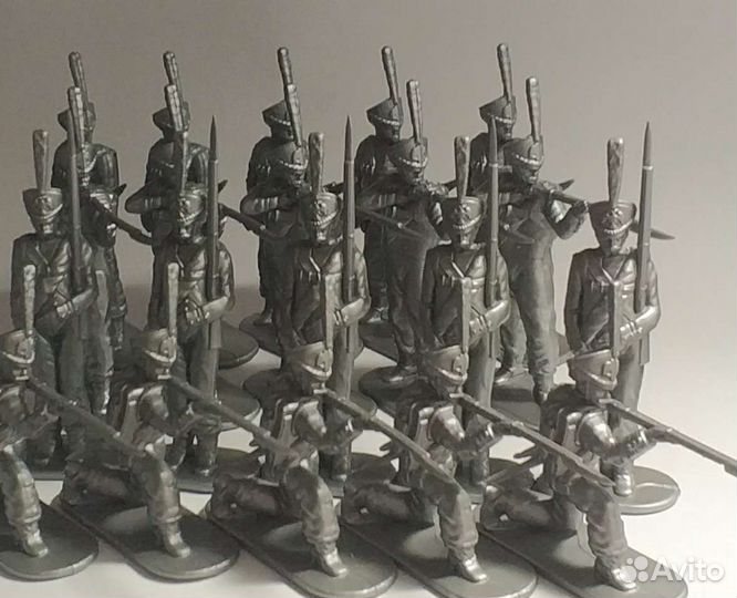 Уфимский солдатик. Русские гренадеры. Набор из 20