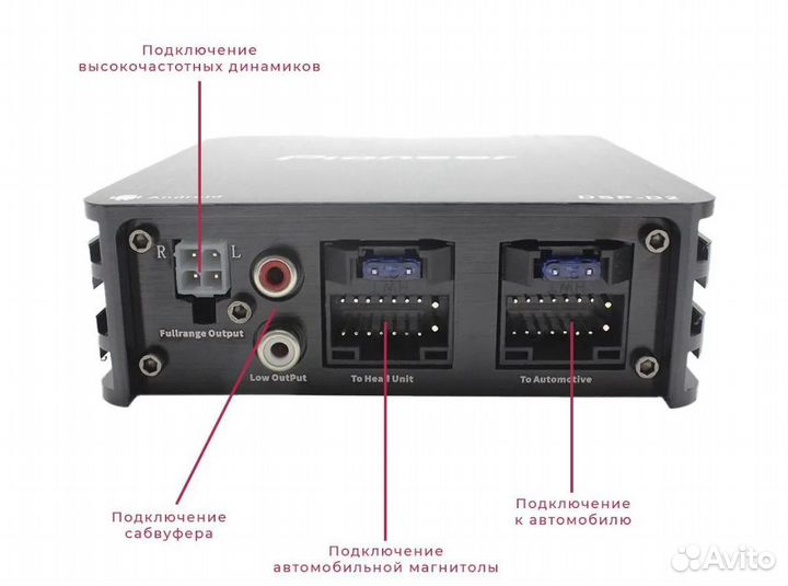 Усилитель для android магнитолы Pioneer TS-D2