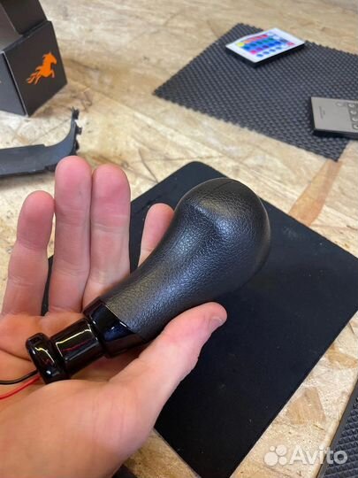 Светодиодная ручка МКПП на ваз 2110,12,14,15