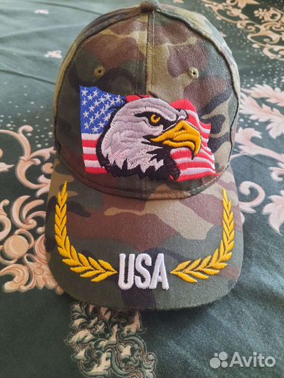Бейсболка комуфляж USA