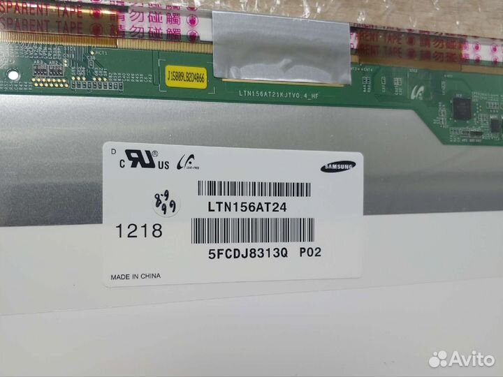 Матрица 15.6 40pin