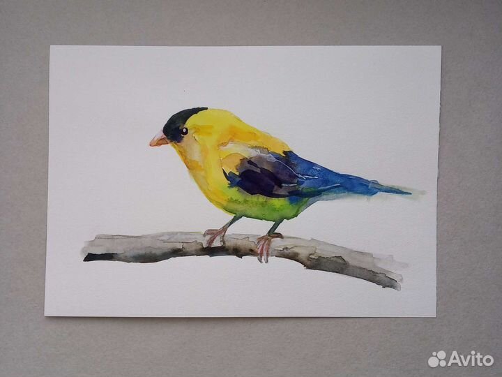 Картина акварельная 