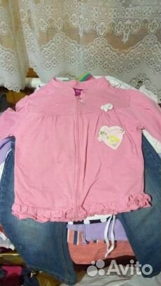Большой пакет одежды для девочки 104-134