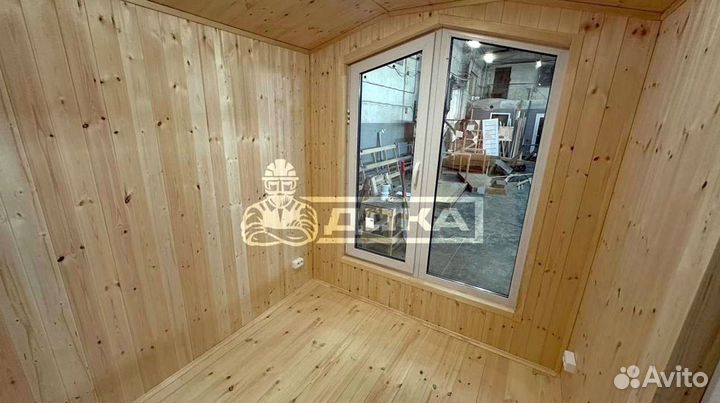 Баня мобильная с монтажом и утеплением