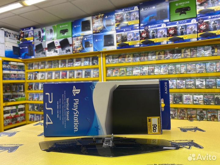 Вертикальный стенд для PS4 Slim/Pro