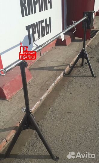 Вертел разборный 180 + стойки бол. +двигатель 60кг