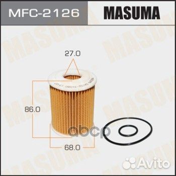 Фильтр масляный toyota crown 03-12, mark X 04