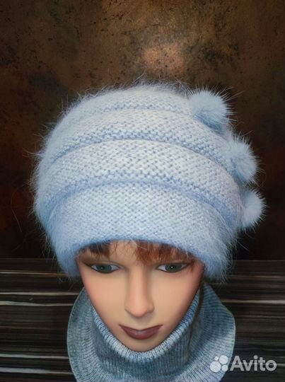 Шапка зимняя женская