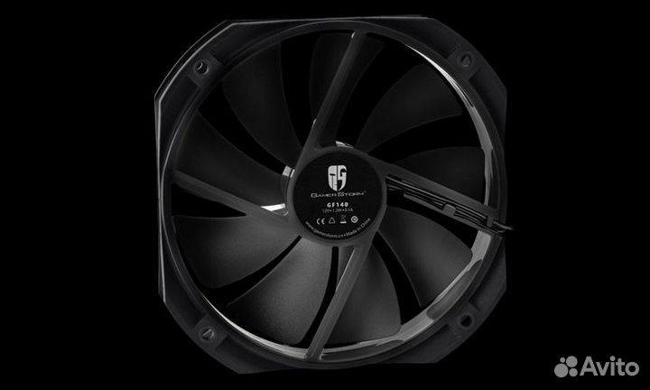 Вентилятор deepcool gamer storm 140 мм