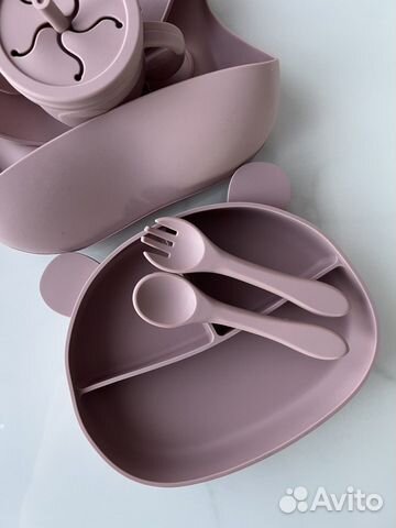 Секционная тарелка детская на присоске