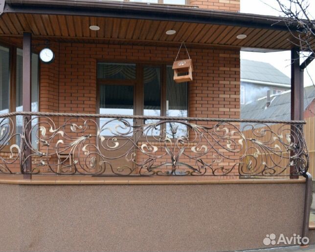 Кованные террасы