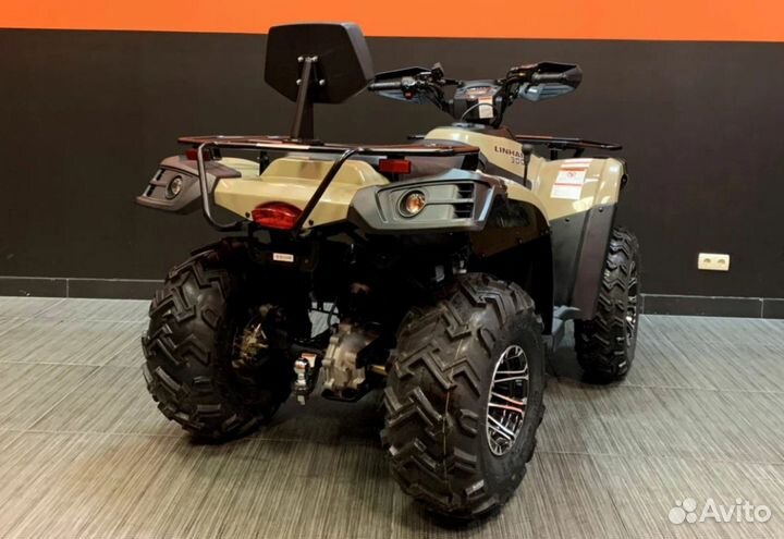 Квадроцикл Linhai Yamaha D 300 4WD бежевый