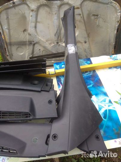 Пластик на лобовое стекло Газель