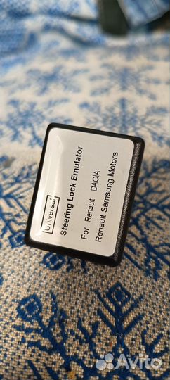 Эмулятор замка зажигания рено меган 2/сценик 2