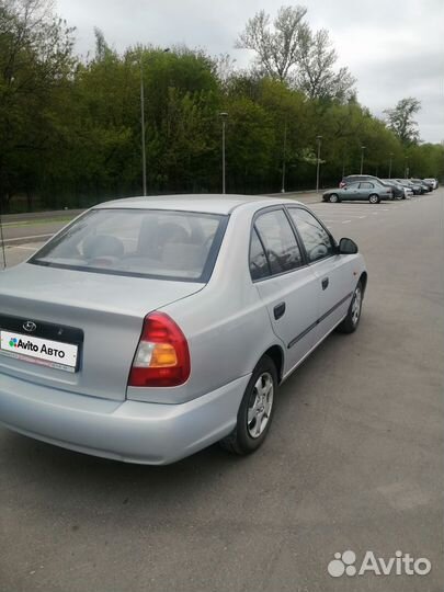 Hyundai Accent 1.5 AT, 2008, 146 000 км