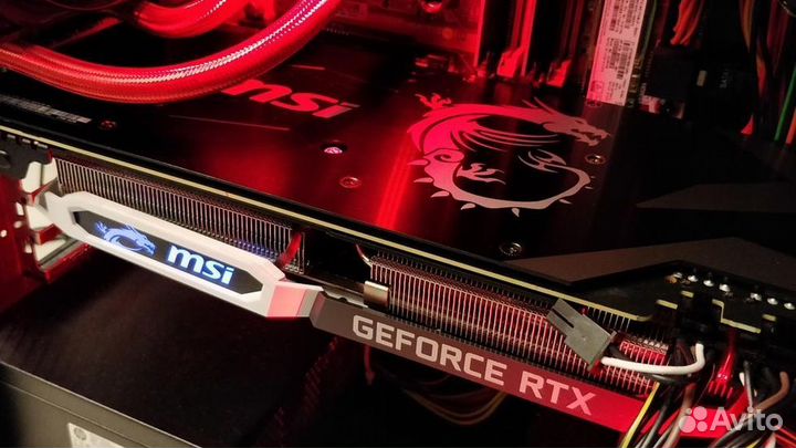 Игровая видюха 2070 MSI Armor с коробкой